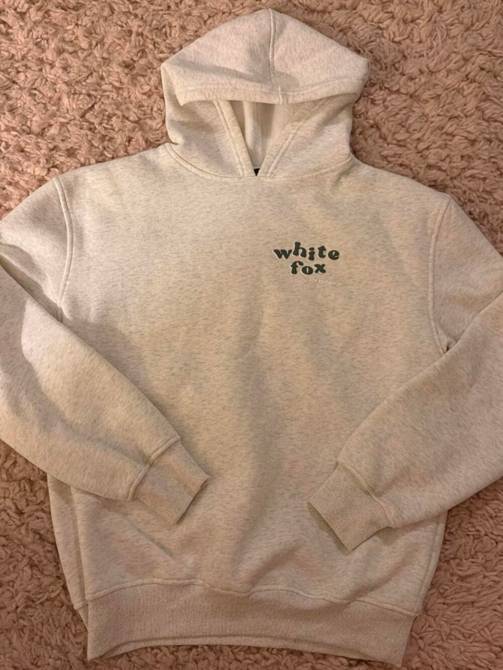 Heather Gray Graphic Pullover Hoodie